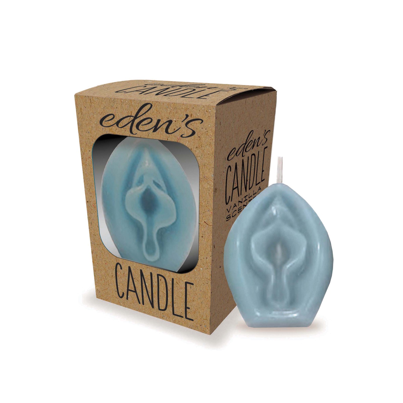 Eden's Vagina Candle Blue Vanilla