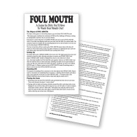 Foul Mouth Card Game