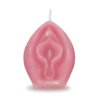 Eden's Vagina Candle Rose Vanilla