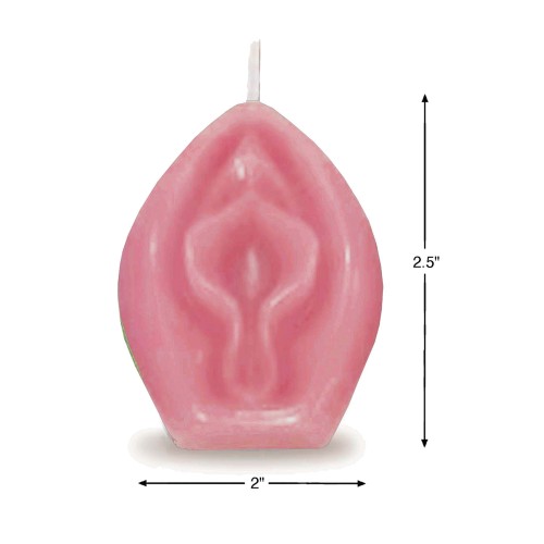 Eden's Vagina Candle Rose Vanilla