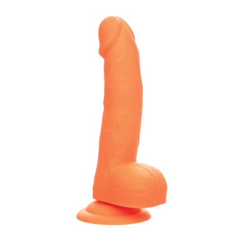 Dildo de Silicona Neon de 6" - Perfecto para Placer Vibrante