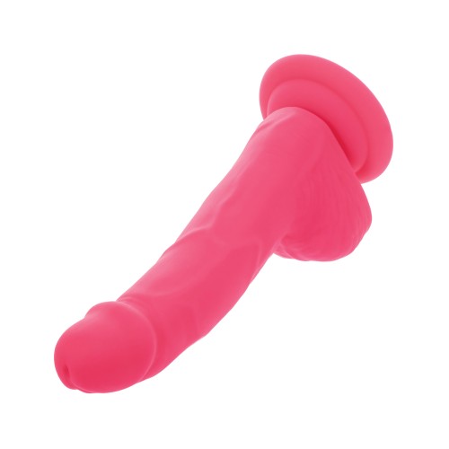 Dildo de Silicona Neon 6&quot; Rosado