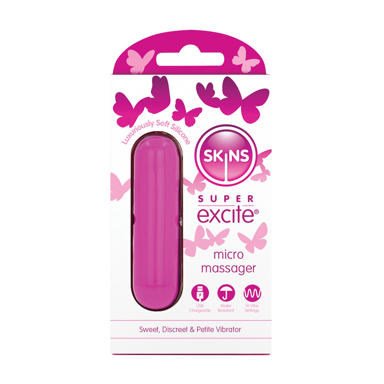 Skin Super Excited Petite Vibrator for Beginners