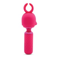 Nu Sensuelle Harlow Mini Wand with Masturbator Attachment