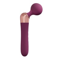 Shots Loveline Serenity Wand Massager Burgundy