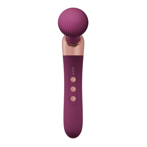 Shots Loveline Serenity Wand Massager Burgundy