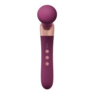 Shots Loveline Serenity Wand Massager Burgundy