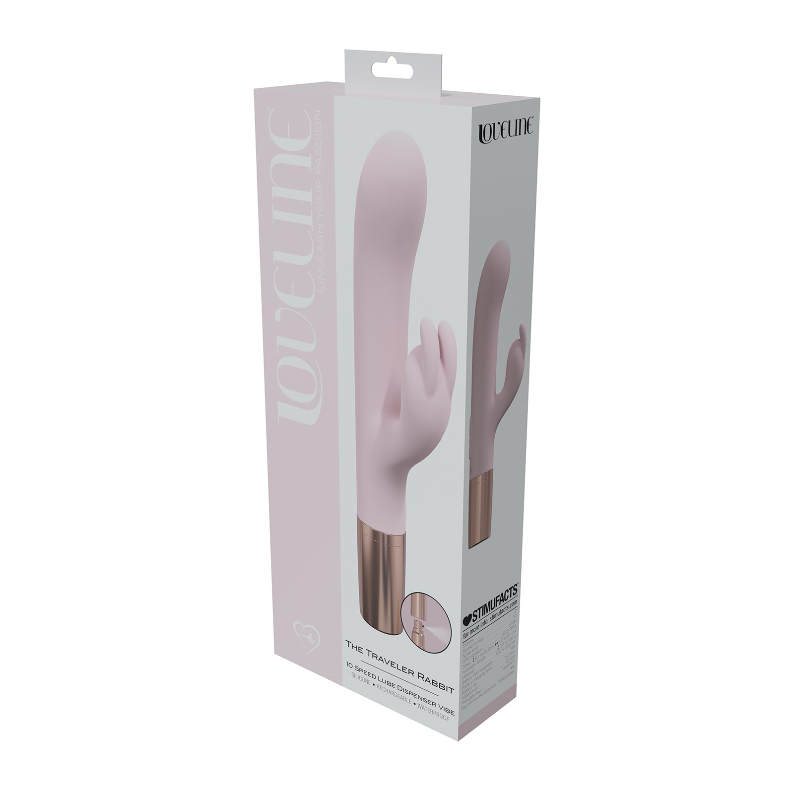 Traveler Rabbit Vibrator Pink