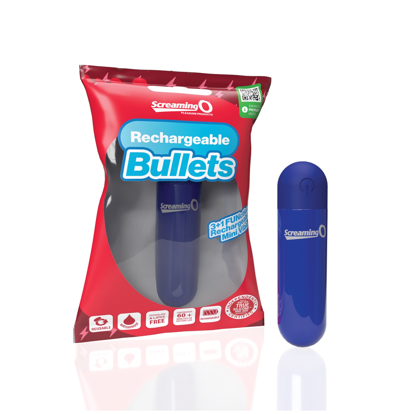 Compra Bullet Recargable Azul para Placer Supremo