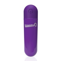 Screaming O Rechargeable Bullets Purple - Pleasure Revolution