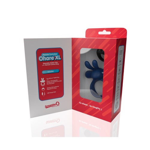 Anillo Vibrador Control Remoto Ohare XL - Azul