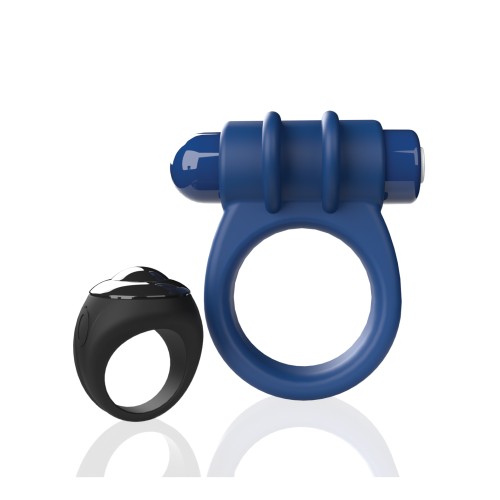 Anillo Vibrador Control Remoto Screaming O Switch Azul