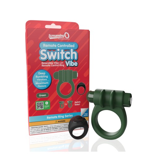 Anillo Vibrante Control Remoto Screaming O Switch