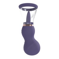 Rechargeable Vulva and Breast Pump Purple Enhance Your Sensuality