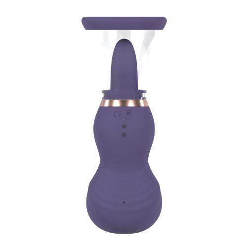 Bomba Recargable Vulva y Pecho Morado - Mejora Tu Sensualidad