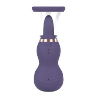 Bomba Recargable Vulva y Pecho Morado - Mejora Tu Sensualidad