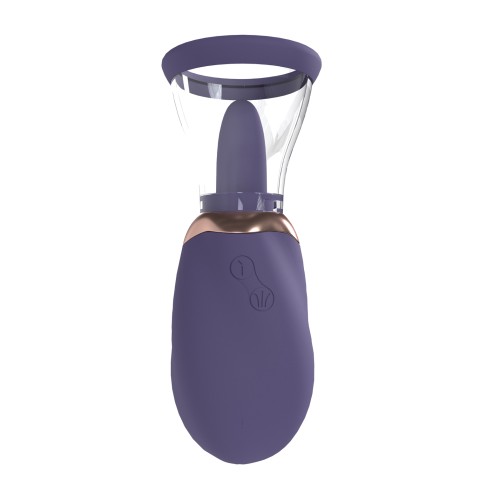 Shots Pumped Boost Rechargeable Vulva and Breast Pump Purple