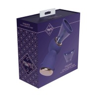 Shots Pumped Exquisite Rechargeable Vulva & Breast Pump - Purple