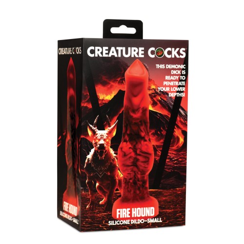 Creature Cocks Fire Hound Small Dildo for Intense Pleasure