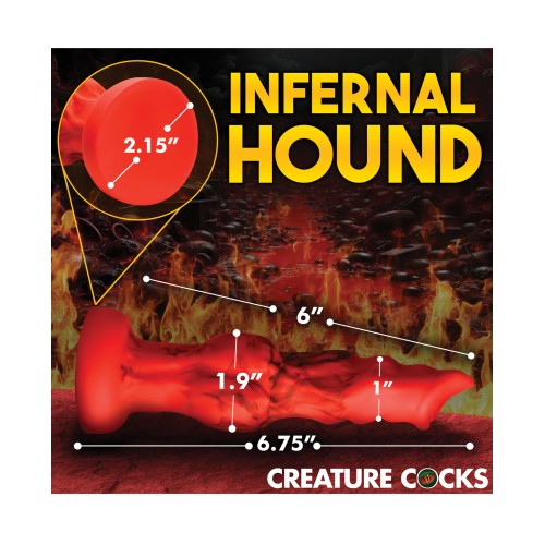 Dildo Pequeño Creature Cocks Fire Hound para Placer Intenso