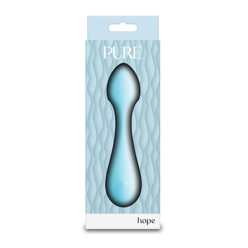 Pure Hope Vibrating Wand - Blue