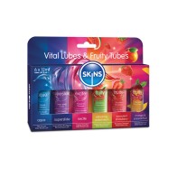 Skins Vital Lubes & Fruity Tubes - Pack of 6