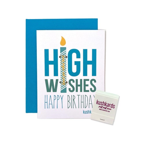 Tarjeta de Felicitación High Wishes para Celebraciones Emocionantes