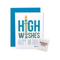 High Wishes Greeting Card for Exciting Celebrations