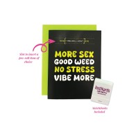 More Sex Greeting Card w/Matchbook