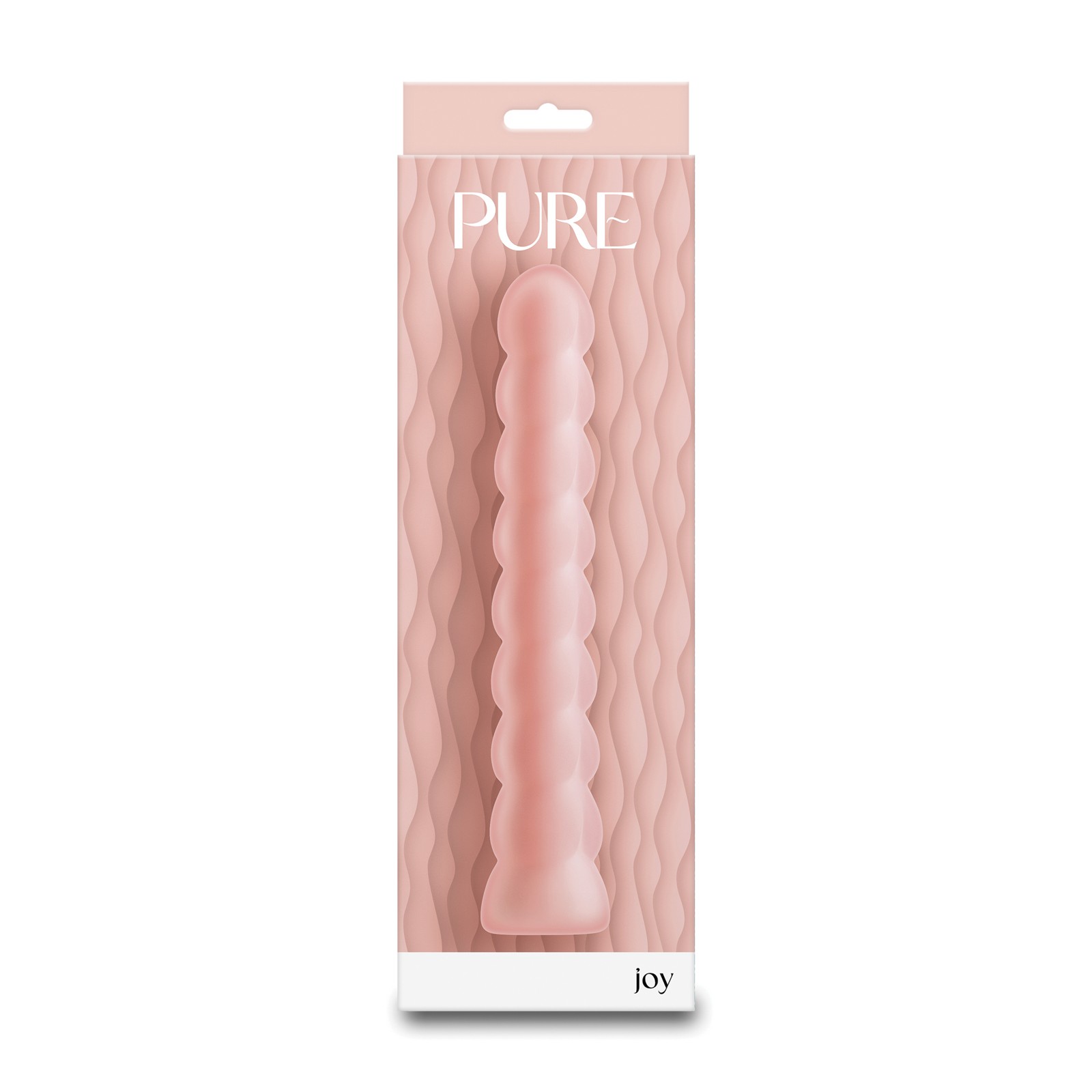 Pure Joy Textured Vibrator Peach