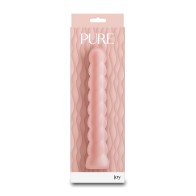 Vibrador Texturado Pure Joy Durazno