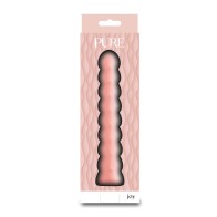 Vibrador Texturado Pure Joy Durazno