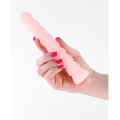 Pure Joy Textured Vibrator Peach