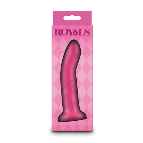 Royals 5" Charlie Dildo Curvado - Placer Seguro para el Cuerpo