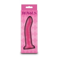 Royals 5" Charlie Curved Dildo - Body-Safe Pleasure