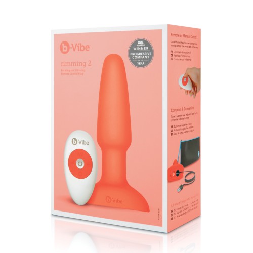 b-Vibe Rimming Plug 2 para el Máximo Placer Anal