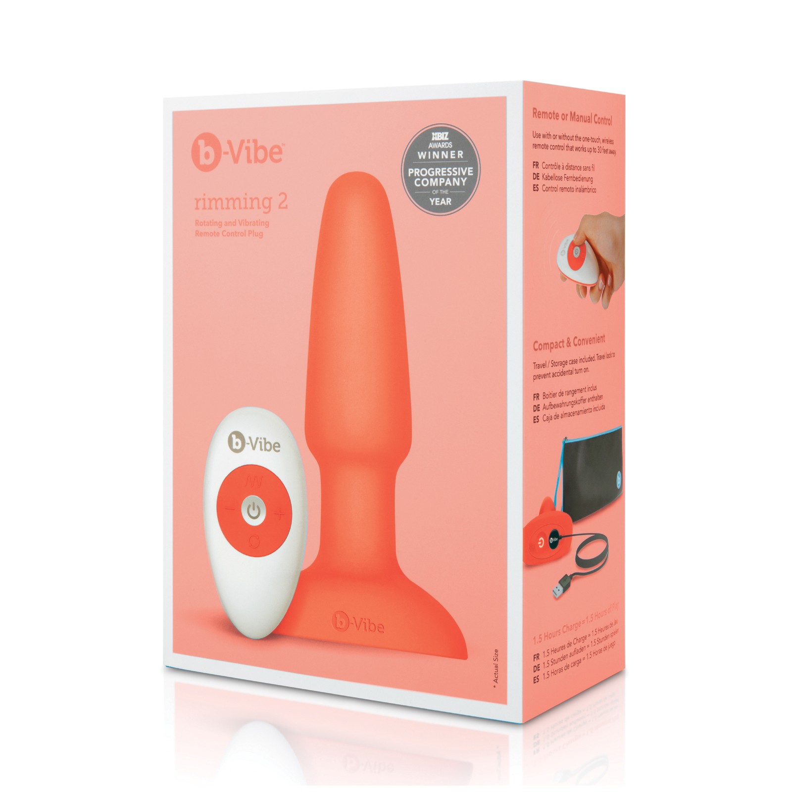 b-Vibe Rimming Plug 2 for Ultimate Anal Pleasure