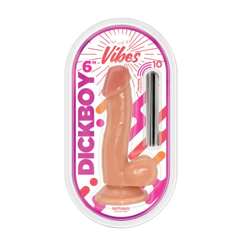 Dick Boy Vanilla Lovers 6" Vibe Bullet