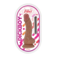 Vibrador Bullet Dick Boy Lovers de 7 Pulgadas Sabor Caramelo