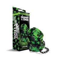 Stoner Vibes Glow in the Dark Wrist Cuffs