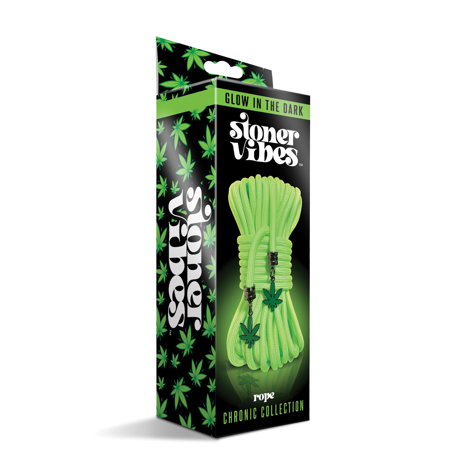 Stoner Vibes Glow in the Dark Rope - Green