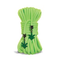 Stoner Vibes Glow in the Dark Rope - Green