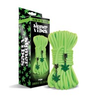 Stoner Vibes Glow in the Dark Rope - Green