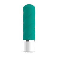 Mini Bala Retorcida Nobu Siera - Verde Teal