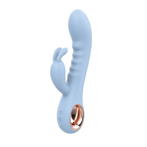 Nobu Rexa Vibrador Doble Azul Claro