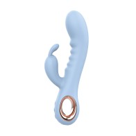 Nobu Rexa Vibrador Doble Azul Claro