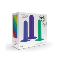 Nobu Tai Silicone Dildo Set with Strap-On