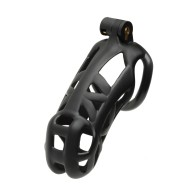 Sport Fucker Guardian Chastity Cage - Size 4 Black