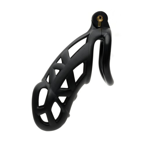 Sport Fucker Guardian Chastity Cage - Size 4 Black