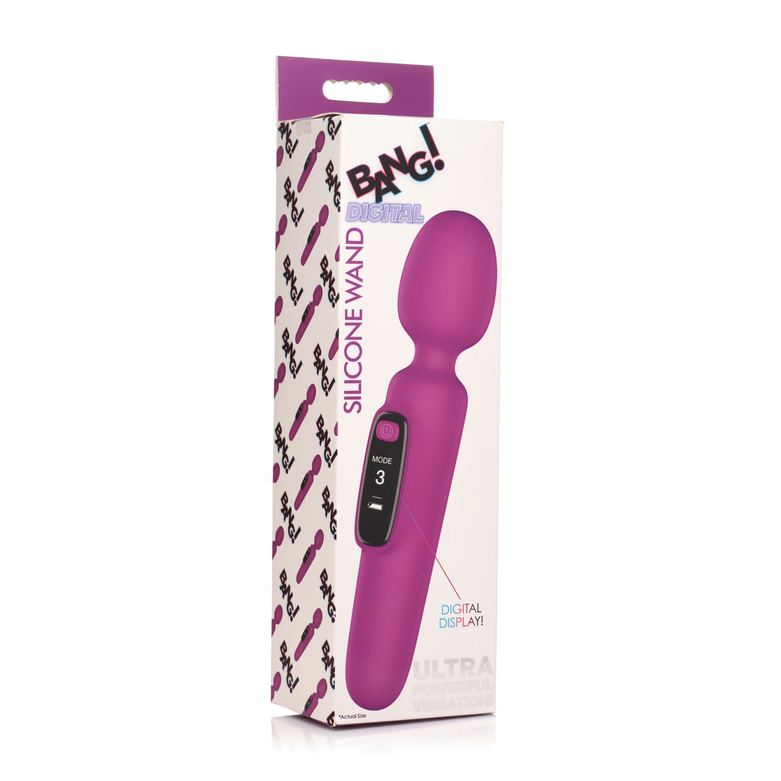 Bang 10X Digital Vibrating Wand for Ultimate Pleasure